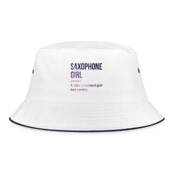 Saxophone Saxophone Saxophone - Bob - blanc/marine - Devant