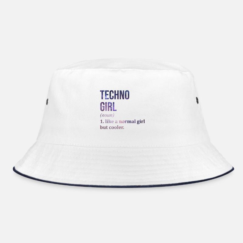 Techno Techno Techno Bucket Hat