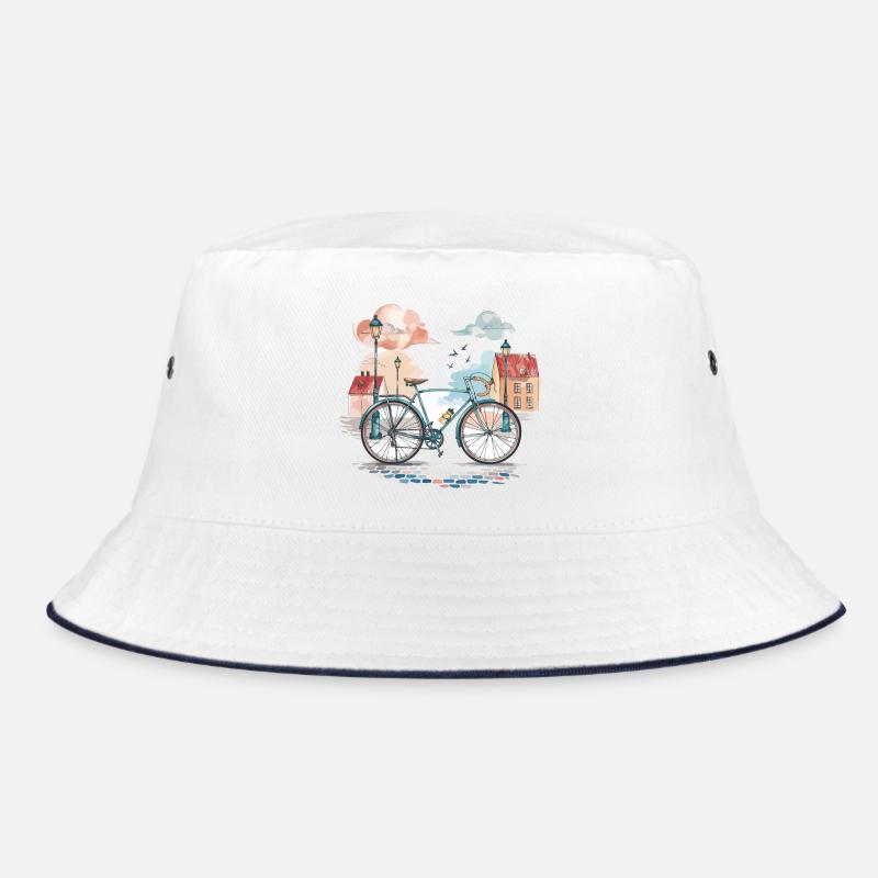 Aventure à vélo dans la ville Bob