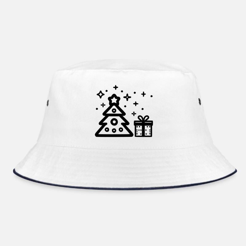 Klassischer Weihnachtsbaum Bucket Hat