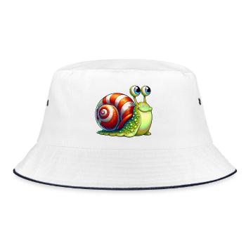 Escargot - Bob - blanc/marine - Devant