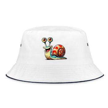 Escargot - Bob - blanc/marine - Devant