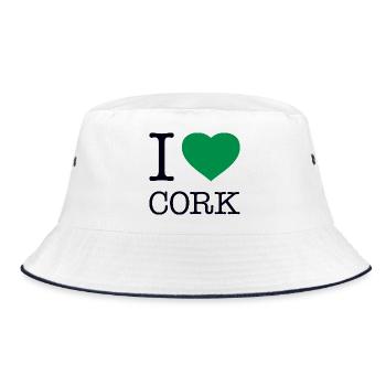J’ADORE CORK - Bob - blanc/marine - Devant