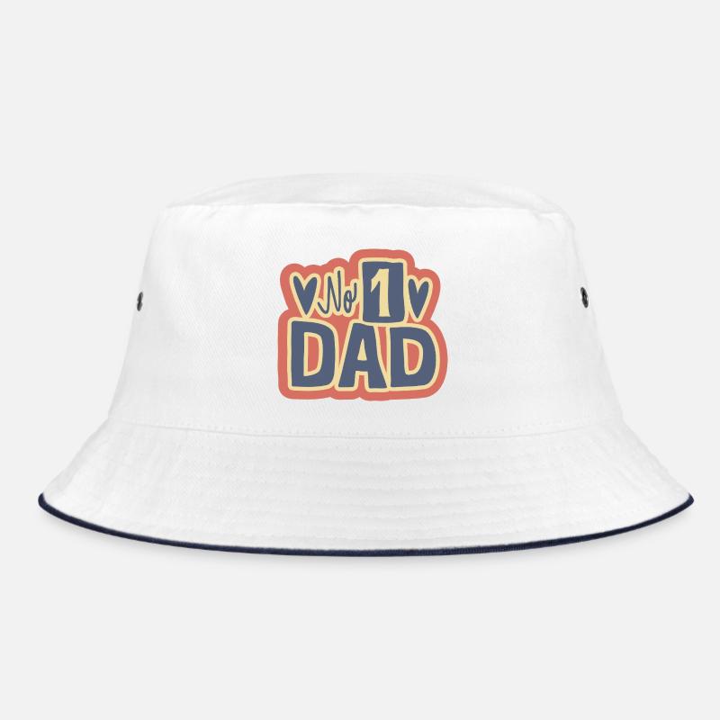 No 1 Dad Heart Design Bob