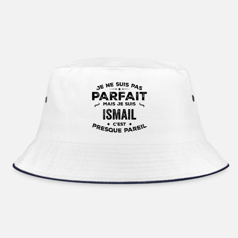 Ismail – Un Prénom, Une Légende Drôle et Fière - Bob - blanc/marine