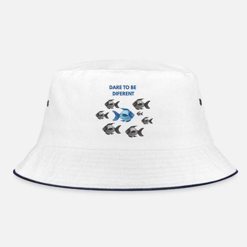 Dare to be different blue Bucket Hat