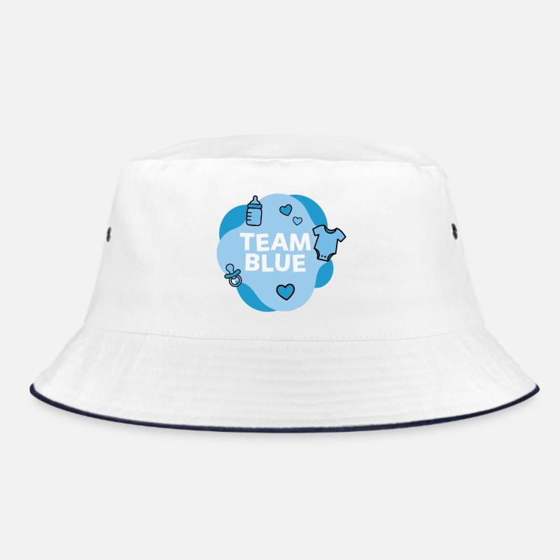 Conception de la Baby Shower Team Blue Bob