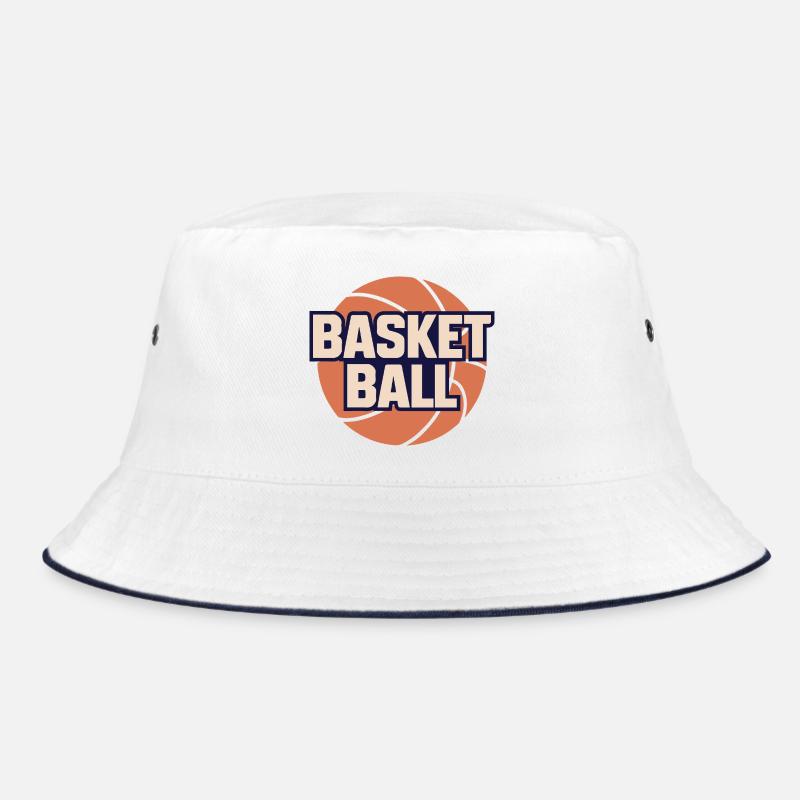 Dynamic basketball design Bucket Hat