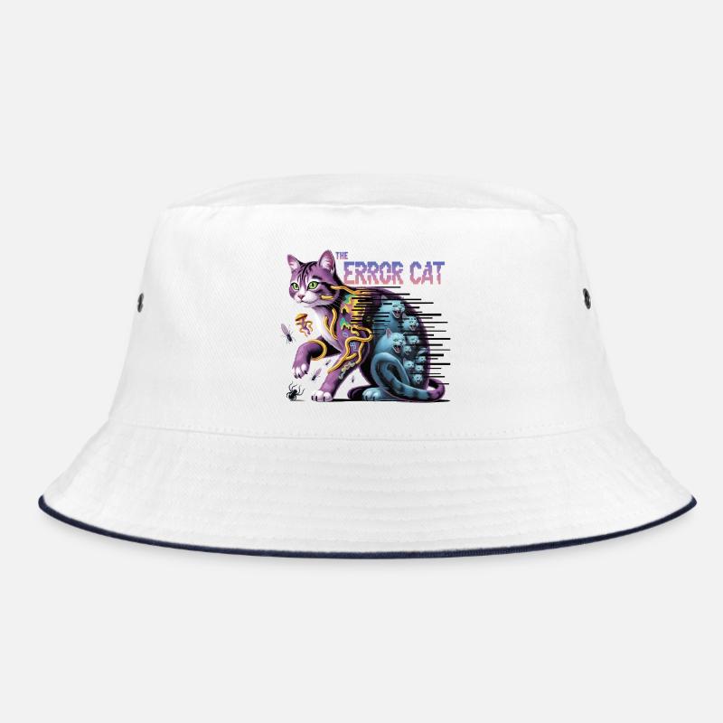 Die irrende Katze Digitale Kunst Bucket Hat