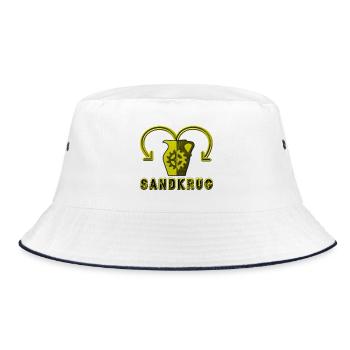 Sandkrug Village Brandenburg - Bucket Hat - white/navy - Front