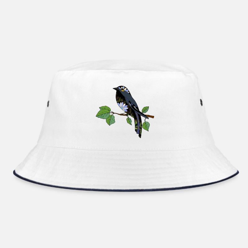 Bunter Vogel Bucket Hat