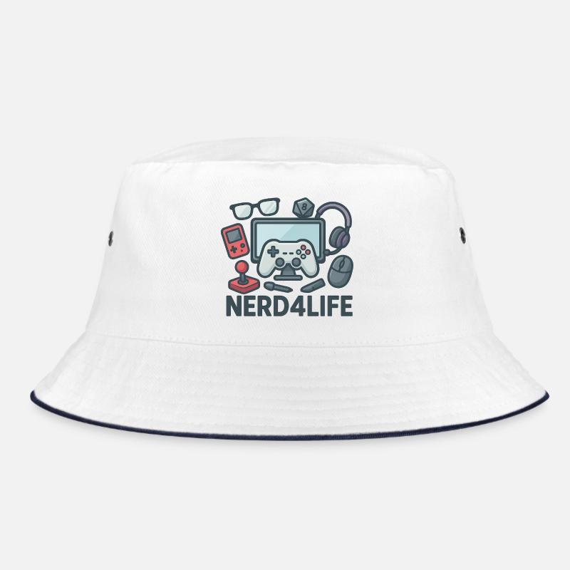Conception de jeux et de style de vie nerd Bob