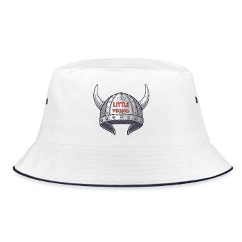 Petit Viking Casque - Bob - blanc/marine - Devant