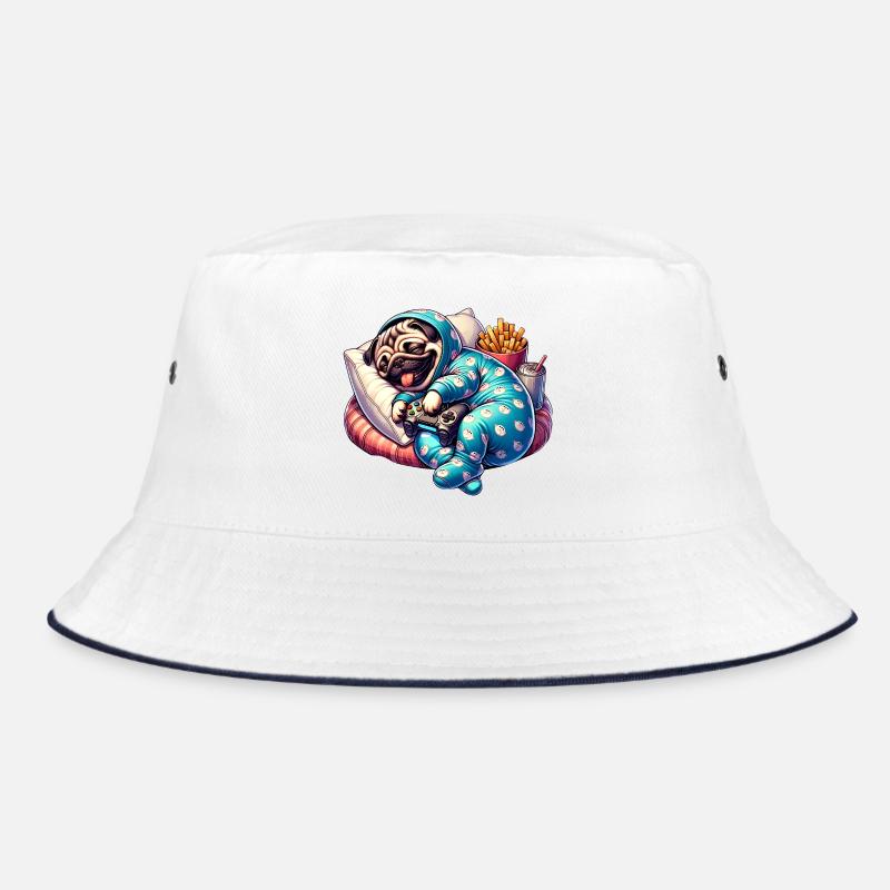 Gaming Mops Couch Abenteuer Bucket Hat