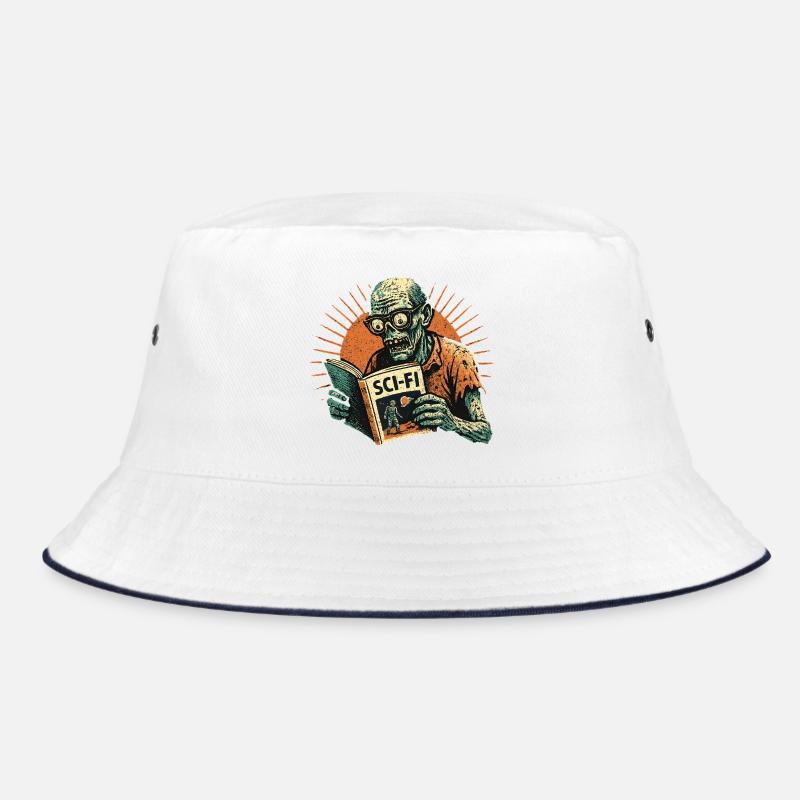 Zombie Retro SciFi Player Bucket Hat
