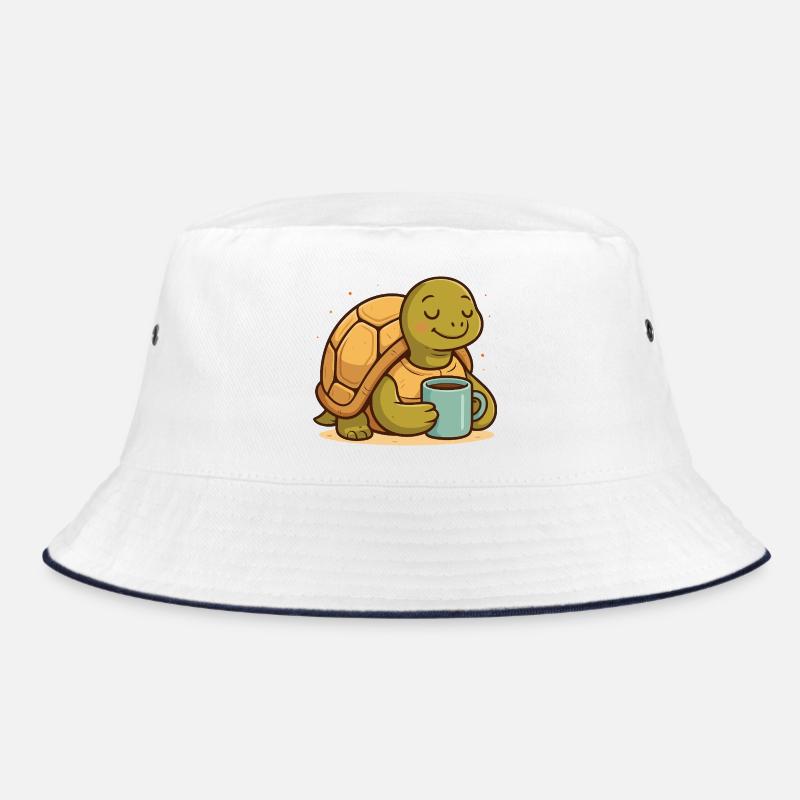 Kaffee-Turtel im Morgenlicht Bucket Hat
