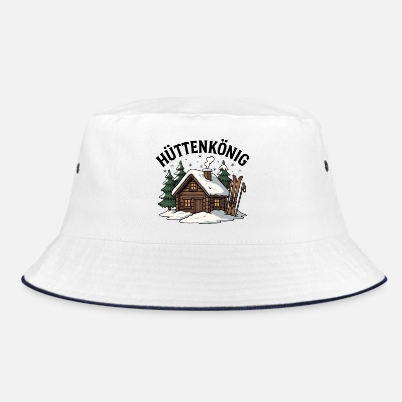 Hut King Bucket Hat