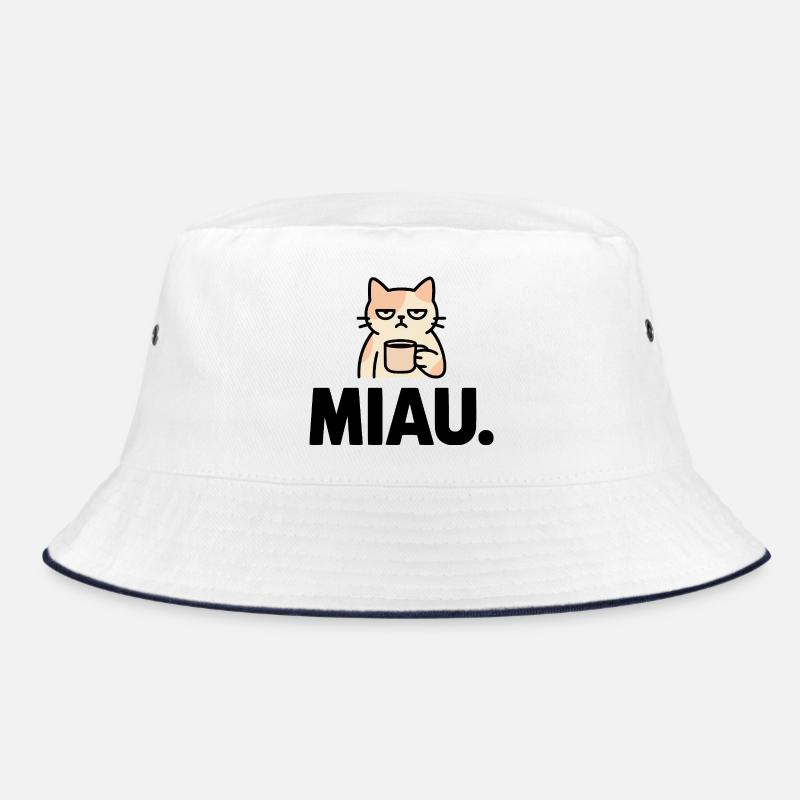 Miau Morgenmuffel Bucket Hat