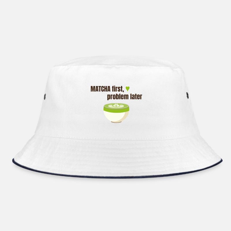 Le matcha d’abord, le problème ensuite - Bob - blanc/marine