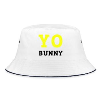 YO BUNNY - Bob - blanc/marine - Devant