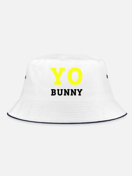 YO BUNNY - Bob - blanc/marine - Devant