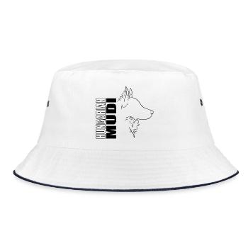 Hongrois Mudi Profil Chien Chien Wilsigns - Bob - blanc/marine - Devant