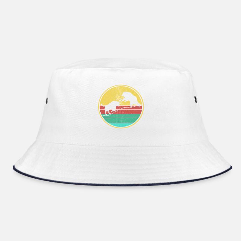 Bull vs Bear Retro Bucket Hat