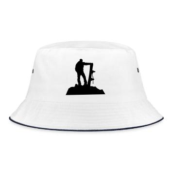 Snowboarders - Bob - blanc/marine - Devant