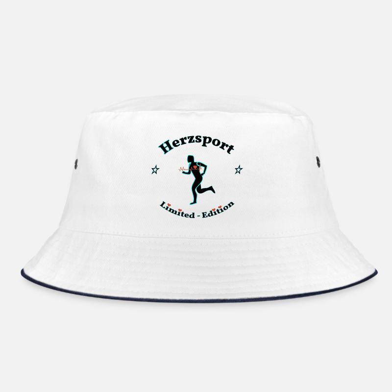 Hertz Sport - Bucket Hat - white/navy
