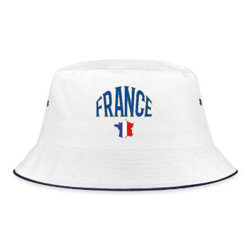 France - Bob - blanc/marine - Devant
