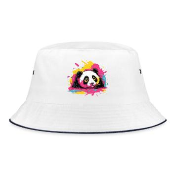 Panda Color Splash - Bob - blanc/marine - Devant