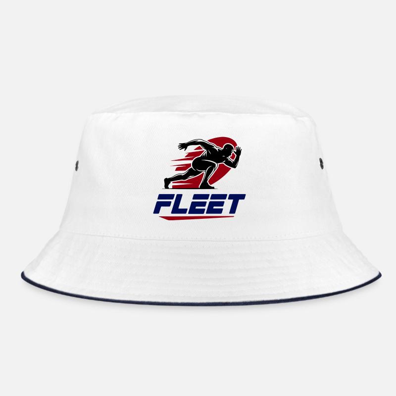 Fleet Racer Emblem Bucket Hat