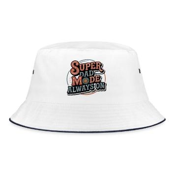 Mode Super Dad toujours actif - Bob - blanc/marine - Devant