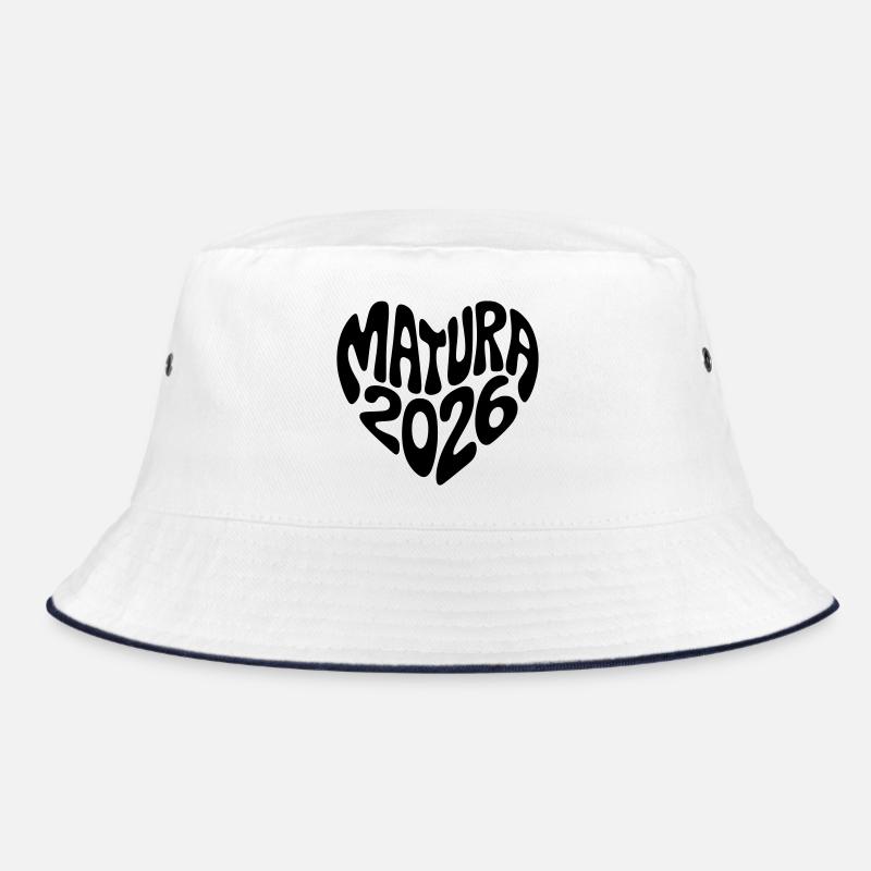 Matura 2026 Herz Form Bucket Hat
