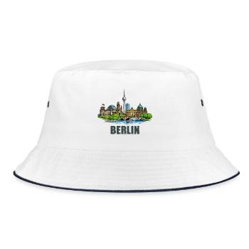 Skyline de Berlin - Bob - blanc/marine - Devant