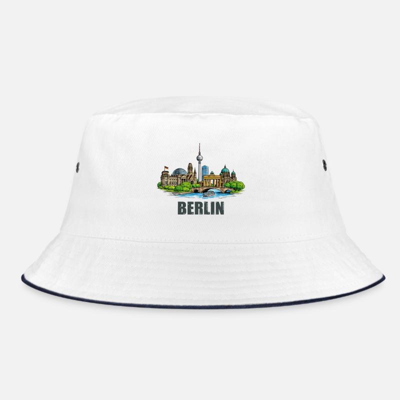 Berliner Skyline  Bucket Hat