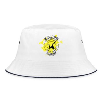 Spin to Slim Jubilee - for light surfaces - Bucket Hat - white/navy - Front