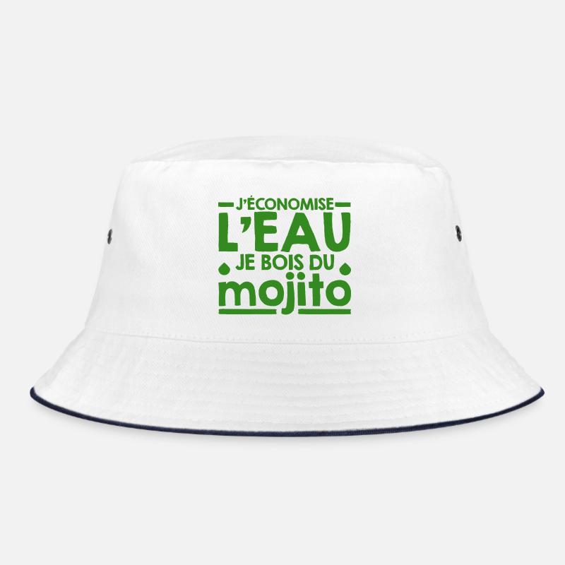Mojito Humorous Phrase Humor Mojito Cocktail Bucket Hat