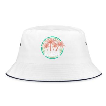 Cuba - Bucket Hat - white/navy - Front