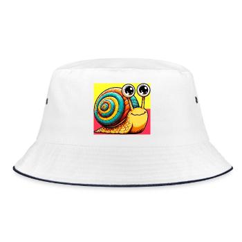 Escargot - Bob - blanc/marine - Devant