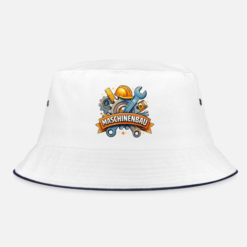 Mechanical engineering: gears and tools Bucket Hat
