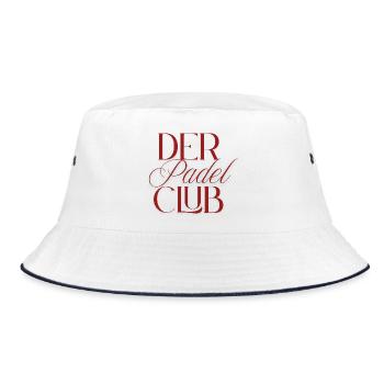 The Padel Club - Bucket Hat - white/navy - Front