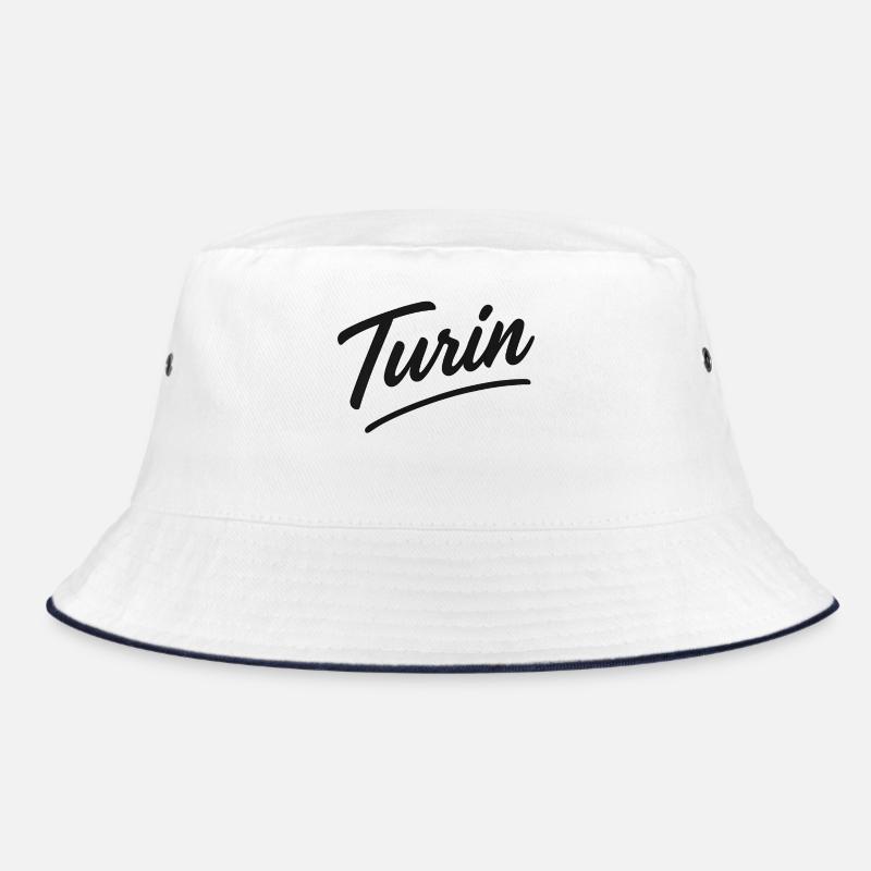 Turin Script Hand Lettering Bucket Hat