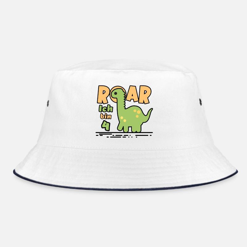 4. Geburtstag Dinosaurier Bucket Hat