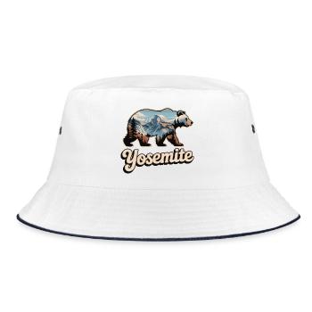 Yosemite Bear - Aménagement extérieur des parcs nationaux - Bob - blanc/marine - Devant