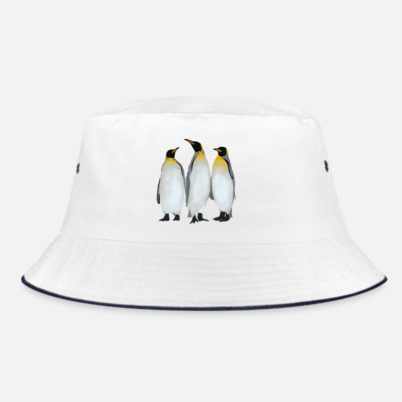 Three Penguins Bucket Hat