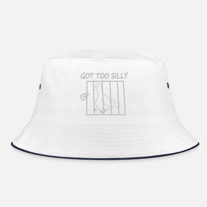 Pigeon in a cage – So silly Bucket Hat