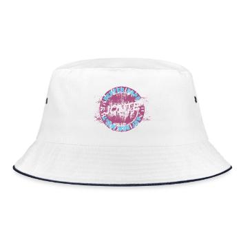 Father Jonte - Bucket Hat - white/navy - Front