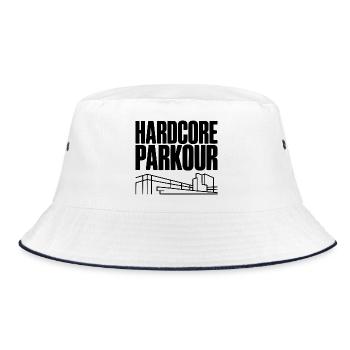 Hardcore Parkour - Bob - blanc/marine - Devant