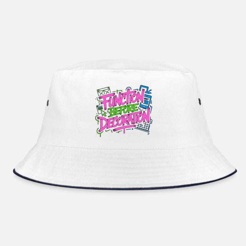 UX/UI Designer Function Before Product Design Bucket Hat